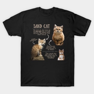 Animal Facts - Sand Cat T-Shirt